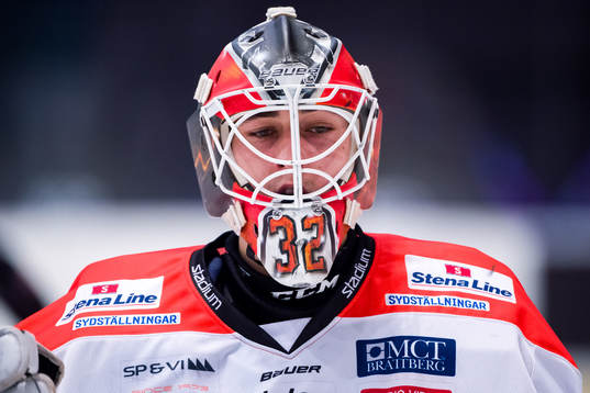 Karlskronas målvakt Arvid Holm