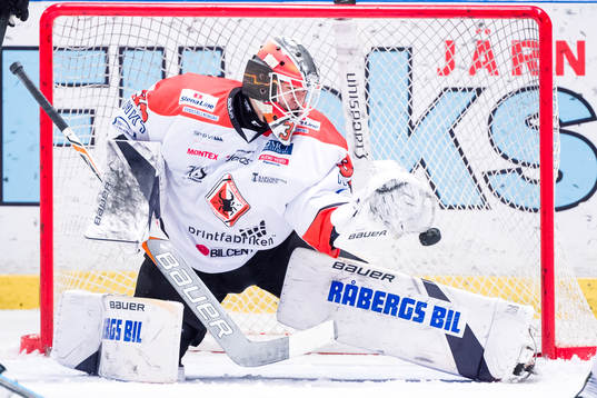 Karlskronas målvakt Arvid Holm