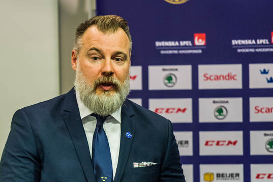 Bläddra bland fler bilder av Ishockey, Presskonferens, Truppen till Karjala Tournament