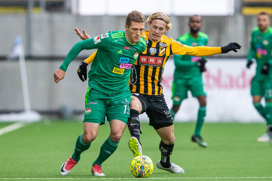 Dalkurds Andrew Michael Stadler och Häckens Gustav Berggren