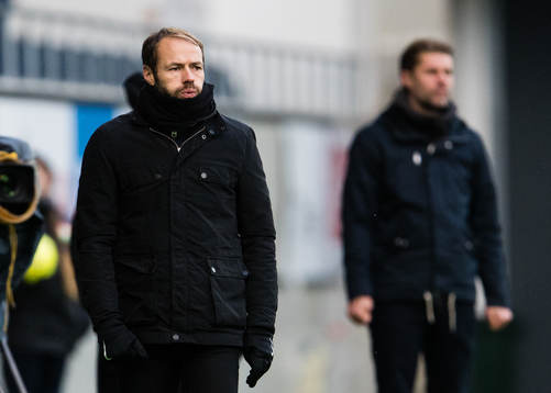 Häckens tränare Andreas Alm