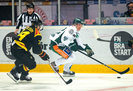 Brynäs Nicklas Danielsson och Färjestads Jesper Olofsson