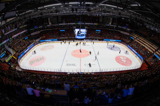 Interiör av Gavlerinken Arena
