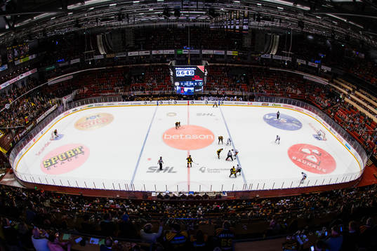 Interiör av Gavlerinken Arena