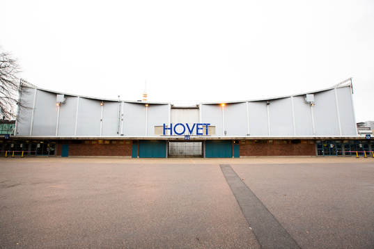 Generell vy över Hovets Isstadion