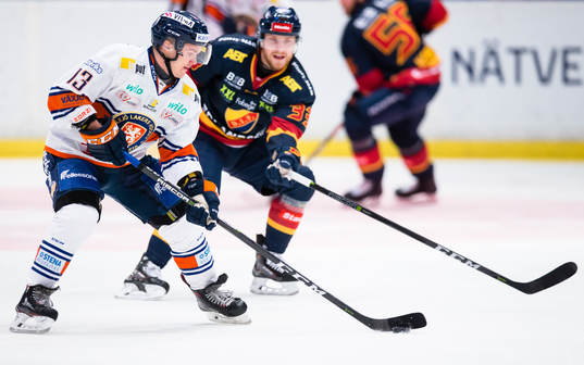 Växjös Julius Junttila och Djurgårdens Linus Hultström