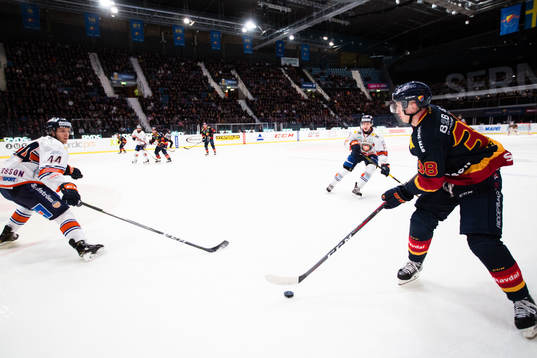Djurgårdens Olle Alsing och Växjös Peter Andersson