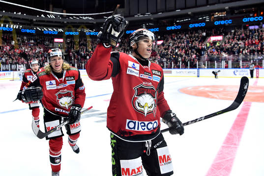  Malmö Redhawks Henrik Hetta jublar