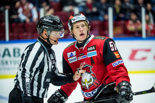 Domaren Ludvig Lungren och Emil Sylvegård