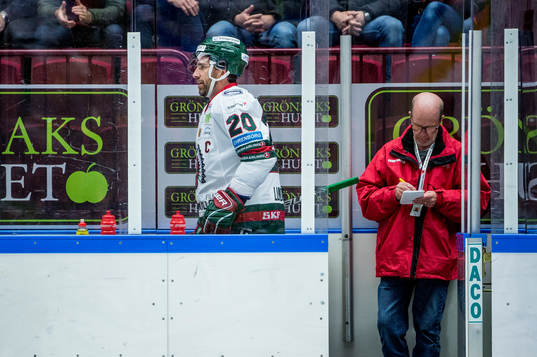 Frölundas Joel Lundqvist i utvisningsbåset