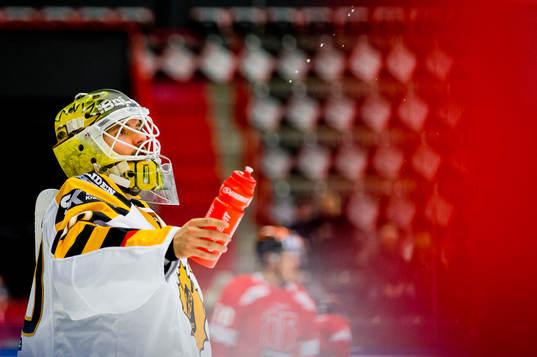 Skellefteås målvakt Gustaf Lindvall