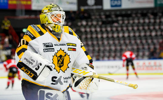 Skellefteås målvakt Gustaf Lindvall