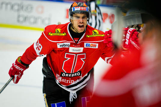 Örebros Jordan Boucher gör 4-3 och jublar