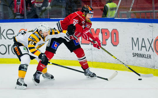 Örebros Anton Hedman och Skellefteås Fredrik Lindgren