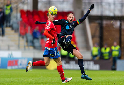 Östers Dragan Kapcevic och Helsingborgs Andreas Granqvist