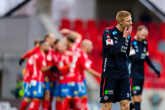 Helsingborgs Markus Holgersson deppar
