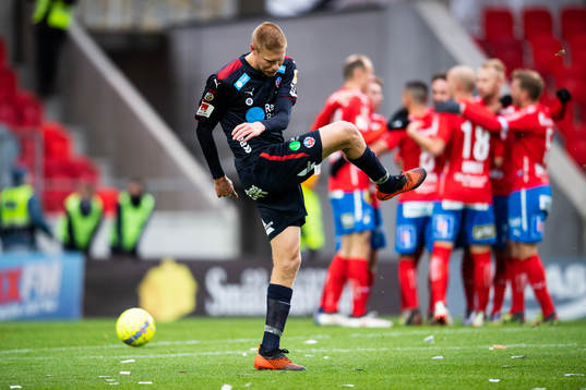 Helsingborgs Markus Holgersson deppar