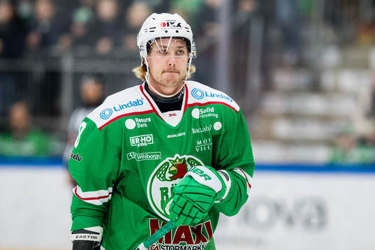 Rögles Linus Sandin deppar