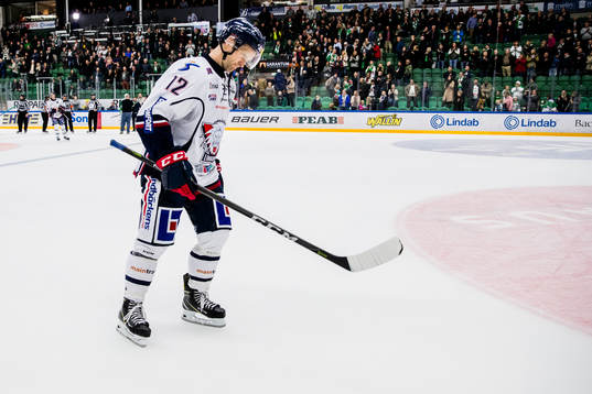 Linköpings Sebastian Karlsson deppar