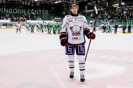 Linköpings Alexander Karlsson deppar