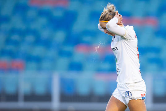 Rosengårds Sanne Troelsgaard Nielsen deppar