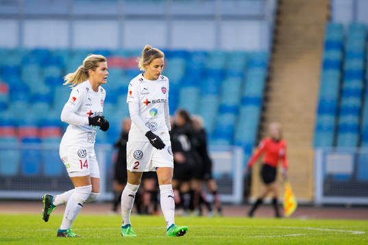 Rosengårds Hanna Folkesson och Nathalie Björn deppar