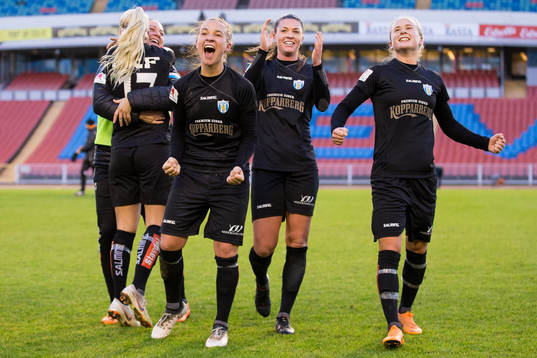Göteborgs Julia Zigiotti Olme, Pauline Hammarlund och