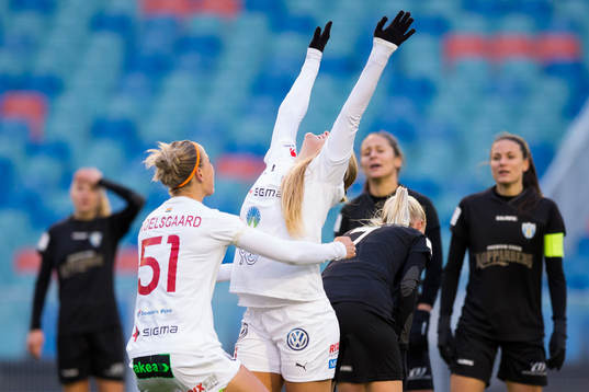 Rosengårds Lisa-Marie Utland jublar