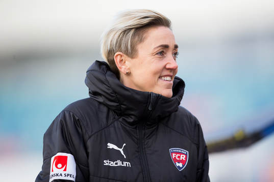 Rosengårds sportchef Therese Sjögran innan
