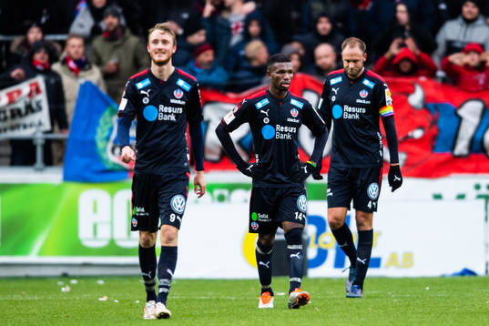 Helsingborgs Rasmus Jönsson, Mohammed Abubakari och