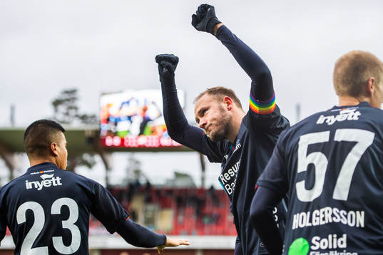 Helsingborgs Andreas Granqvist jublar