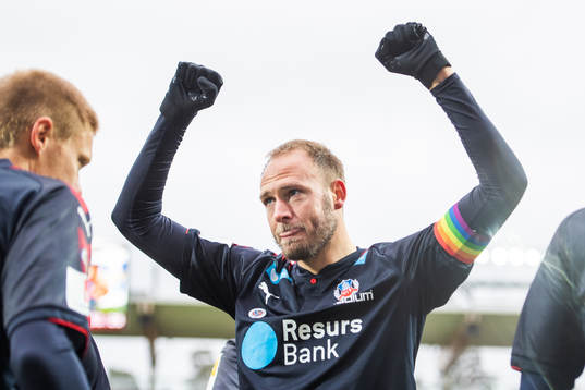 Helsingborgs Andreas Granqvist jublar