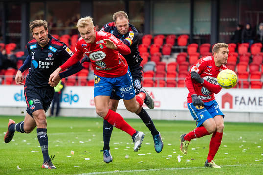 Helsingborgs Andreas Granqvist gör 1-2-målet