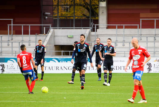 Helsingborgs Markus Holgersson, Mikael Dahlberg, Andreas