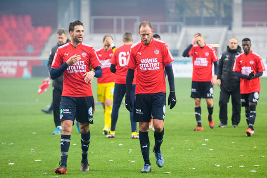 Helsingborgs Mikael Dahlberg och Andreas Granqvist