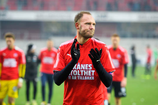 Helsingborgs Andreas Granqvist tackar publiken