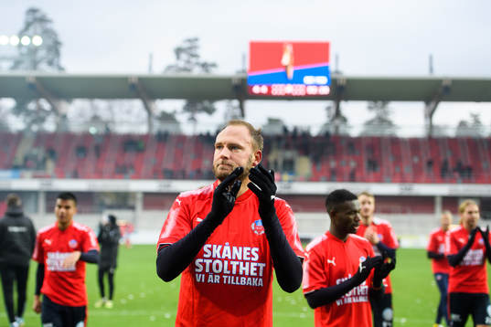 Helsingborgs Andreas Granqvist tackar publiken