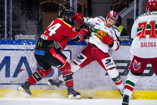Luleås Johan Harju och Moras Ryan Johnston