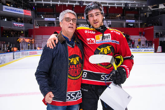 Luleås Johan Forsberg får pris som matchens lirare av