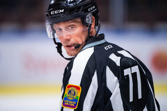 Linjedomare Jan Sandström