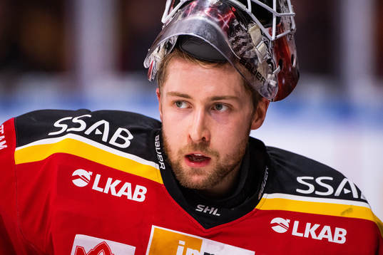 Luleås målvakt Joel Lassinantti