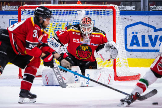 Luleås målvakt Joel Lassinantti