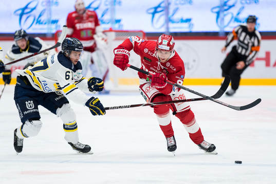 s Christoffer Törngren och Timrås Rickard Palmberg
