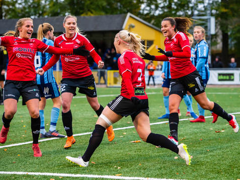 LB07s spelare jublar