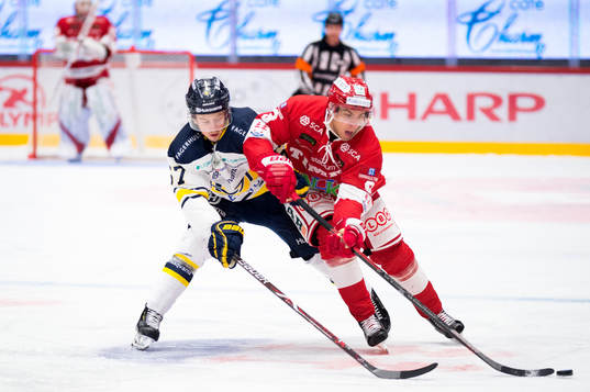 s Christoffer Törngren och Timrås Rickard Palmberg