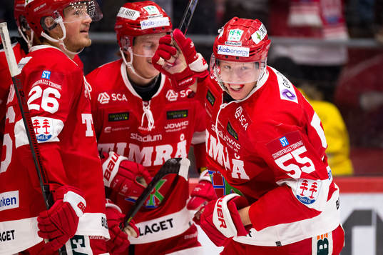 Timrås Vilmos Gallo jublar