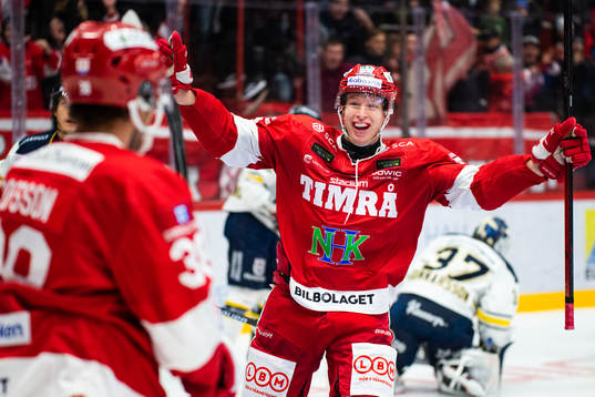 Timrås Jacob Olofsson jublar