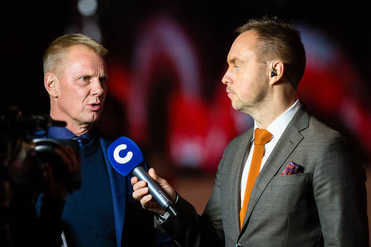 Cmores Niklas Wikegård (v) och Johan Edlund (h)