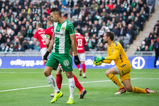 Hammarbys Nikola Djurdjic deppar