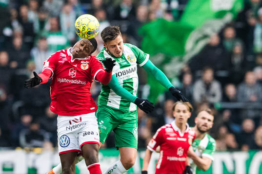 Kalmars Hugo Gomes Dos Santos Silva och Hammarbys Jeppe
